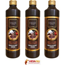 Callei 3'lü Sütlü Waffle Pankek Sos Avantaj Paket