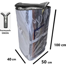 Jokey Ambalaj Ev-Iş Branda Taşıma Çuvalı 50X40+100CM Fermuarlı ve Cepli 170GR.TEKSTIL Çuvalı- (Renk Seçenekli)