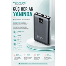 Eco Lounge 22.5W Hızlı Şarj Özellikli 10000 Mah Kapasiteli Kompakt Powerbank