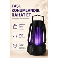 Eco Lounge Elektrikli Sinek Öldürücü Mor Işıklı Taşınabilir Haşere Kovucu Lamba Cihazı
