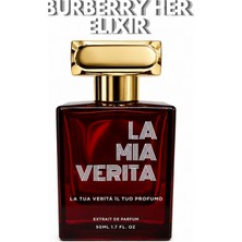 La Mia Verita LMV770 Her Elixir Kadın Parfümü Extrait 50 ml Yoğun Kalıcı Kremsi Meyveli Kadın Kokusu
