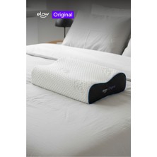 Elow Original Çift Taraflı Boyun Destekli Ortopedik Visco Yastık, 55 X 36 X 13/11