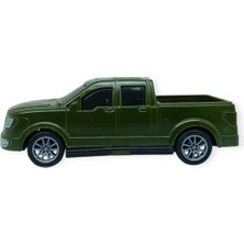 Aycer Çek Bırak Arabalar 10 cm - Yeşil Pick-Up (Lisinya)