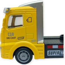 Aycer Çekbırak Metal Tır Kafası 12 cm - Sarı (Lisinya)