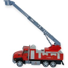 Aycer Çek Bırak Itfaiye Arabası 21 cm - Merdivenli (Lisinya)