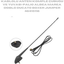Yan Sanayi Kablolu Anten Komple Çubuğu ve Yuvası-Palıo Albea Marea Doblo Ducato Boxer Jumper 46415116