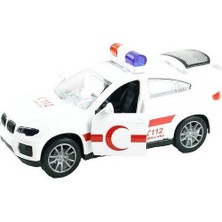 Aycer Ambulans Arabası Sürtmeli Plastik - JW567-062 (Lisinya)