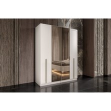 Doressa Soul 4 Kapılı Reflekte Camlı Gardırop