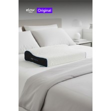 Elow Original Tek Boyun Destekli Visco Ortopedik Yastık, 60x40x13/9
