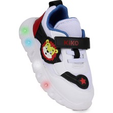 Kiko Kids Puff Cırtlı Işıklı Faylon Taban Erkek Çocuk Spor Ayakkabı