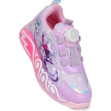 Kiko Kids Eldon Hafif Taban Mekanizmalı Kız Çocuk Spor Ayakkabı Lila Renkli Konforlu Tasarım