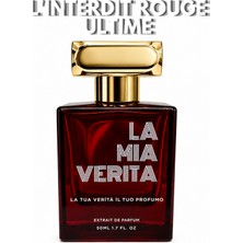 La Mia Verita LMV790 L'ınterdit Rouge Ultime Kadın Parfüm 50 ml Extrait - Kakaolu & Beyaz Çiçekli Kalıcı Koku