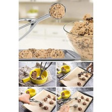 Kitchen Dream Kurabiye Dondurma ve Helva Kaşığı Sunum Kepçesi Paslanmaz Çelik