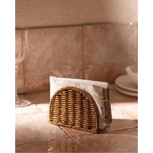 Kitchen Dream Masa Üstü  Rattan Peçetelik