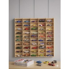 My Kids Room Oyuncak Araba Rafı 1/64 Banu Renk 50'li