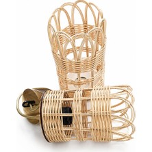 Sipariş Box Bambu Bardak Model Sarkıt Avize 16 cm – E27 Duylu Dekoratif Bambu Avize