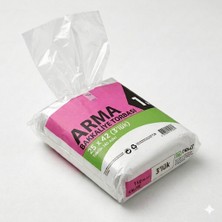 Arma Naksan Şeffaf Bakkaliye Şarküteri Torbası Poşeti 3'lük, 1 kg 25 x 42 Cm, Ort. 140 Adet