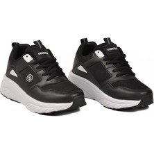Walkway 2105 Z Siyah-Beyaz Unisex Spor Ayakkabı