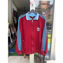 Rodak Spor Fırtına Bordo Renk Oversize Polo Yaka Ceket