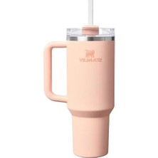 Die Grup 1.18 Litre Kapasiteli Pipetli Termos Bardak, Pastel Turuncu Renk