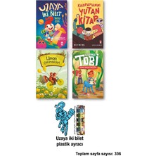 Uzaya Iki Bilet Kahramanını Yutan Kitap Limon Çekirdekleri Karınca Tobi Büyük Orman Macerası