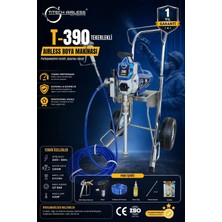 Titech Airless T-390 Elektrikli Airless Boya Makinası Tekerlekli (Kartsız)