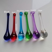 5 Adet 78 mm  Karışık Renkli Damla Gözyaşı  Renkli Kristal Avize Taşı (Metal Halka Hediye)