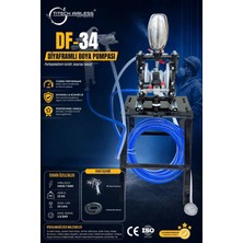 Titech Airless Df-34 Diyaframlı Boya Pompası-Siyah