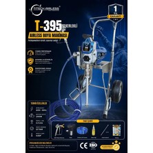 Titech Airless T-395 Tekerlekli Elektrikli Airless Boya Makinası