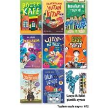 Böcek Kafe Kahramanını Yutan Kitap Muhtarın En Değerli Eşyası Pelikanım Peli Ay Kaşifi Uzaya Iki Bilet Başıma Gelen Acayip Şeyler Hayal Orkestrası Iyilik Yap Denize At