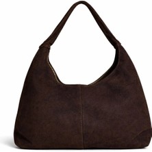 PaminBags Aksesuar Gerçek Süet Deri Salaş Çant PMN0038