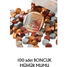 Vox Art Boncuk Mühür Mumu 100 Adet Gold Mix