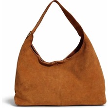 PaminBags Aksesuar Gerçek Süet Deri Salaş Çant PMN0038