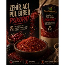Öz Güneydoğu Baharat Zehir Acı Pul Biber 100 gr | Çok Acı Öğütülmüş Kırmızı Biber | Katkısız & Yoğun Acı