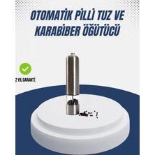 Marsilyan Otomatik Baharat Değirmeni Paslanmaz Gövde Ergonomik Tasarım