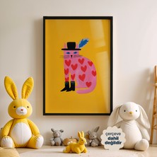 Persona Istanbul Artificial Collection "aşk Kovboyu" - Naif Sanat Posteri (Çerçevesiz)