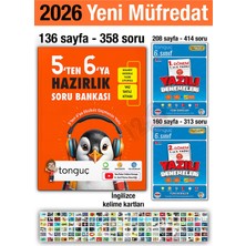 Tonguç Akademi 5'ten 6'ya Hazırlık Kitabı 2026 Yaz Tatili 6. Sınıf LGS Sınavına Uygun Setli Ürün