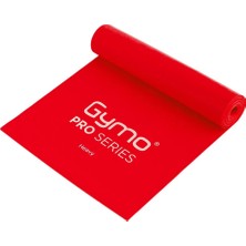 Gymo Egzersiz Pilates Yoga Esnetme Bandı Direnç Lastiği Kırmızı Sert