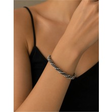 Allona Shop Mira Örgü Dokulu Bileklik