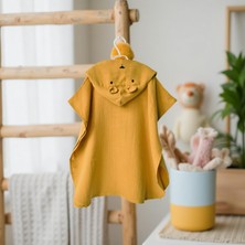 Mini Mimoza Erkek Çocuk Muslin Panço