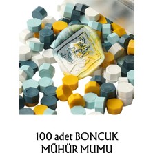Vox Art Boncuk Mühür Mumu 100 Adet Sarı Mix