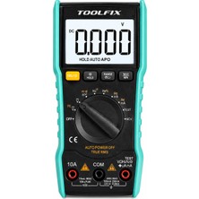 Westa Toolfıx TF-108A True Rms Dijital Ölçü Aleti | Ncv Özellikli Otomatik Kademeli Multimetre