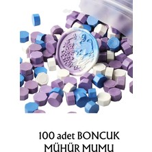 Vox Art Boncuk Mühür Mumu 100 Adet Mor Mix
