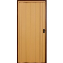 Dekoraks Akordeon Kapı, Meşe Ahşap Desenli, 87x200cm