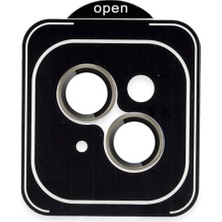 Akbix Accessory Apple iPhone 15 Plus Uyumlu Pvd Metal Kamera Lens