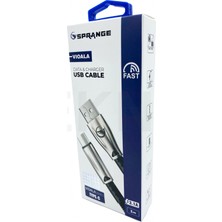 Teknotok 3.1A 1 Metre (Type-C) USB Kablo Sprange T-Vioala