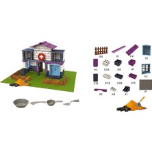 Tufy Toys Hastane Yapım Seti- Harçlı Tuğla Oyuncak Seti