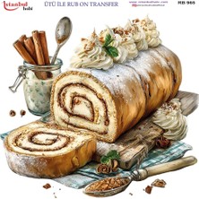 İstanbul Hobi Ütü ile Rub On Transfer Kağıdı 30X30CM RB-965