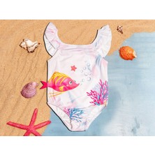 Little Pumpkin Kuyruk Detaylı Balıklı Mayo (Dar Kalıptır) 1-2 Beden Büyük Almanız Tavsiye Edilir