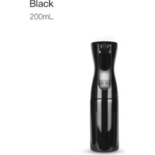 Kitchen Dream Siyah Çok Amaçlı Yüksek Basınçlı Sprey Şişesi Fısfıs Çiçek Sulama Su Kuaför Spreyi Şişesi 200ML